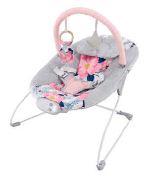 AliShopping  My Baby LADIDA My First Baby Bouncer with Vibration Soothing Music and Toys - Sakura 147