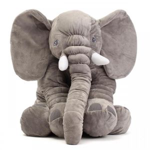 AliShopping  My Baby 23.5&quot; 60cm Cute Jumbo Elephant Plush Doll Stuffed Animal Soft Kids Toy Gift